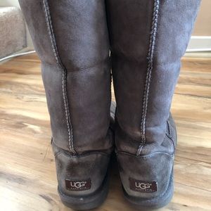 Chocolate Brown UGG boots Tall size 9